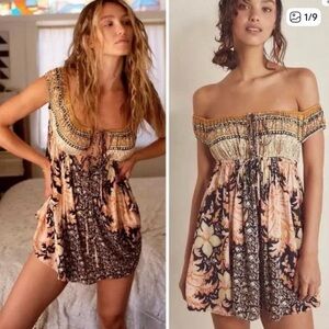 ⭐️Free People Bali Mariposa Mini Dress⭐️